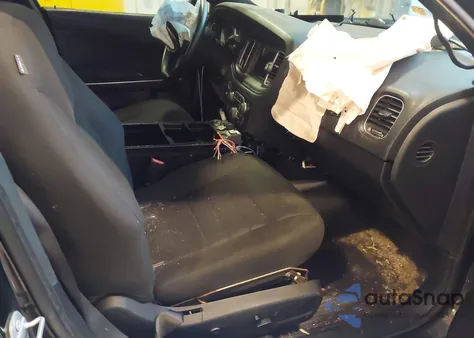 2017 Dodge Charger Police Awd из США, поврежденный, VIN 2C3CDXKT4HH649880